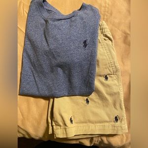 Polo Ralph Lauren shirt and Tshirt size 7